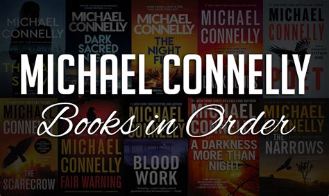 do you need to read michael connelly books in order to understand the depth of his storytelling techniques?